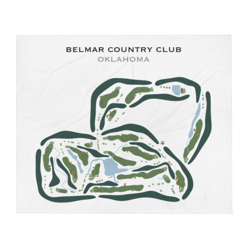 Belmar Country Club, Oklahoma - Printed Golf Courses