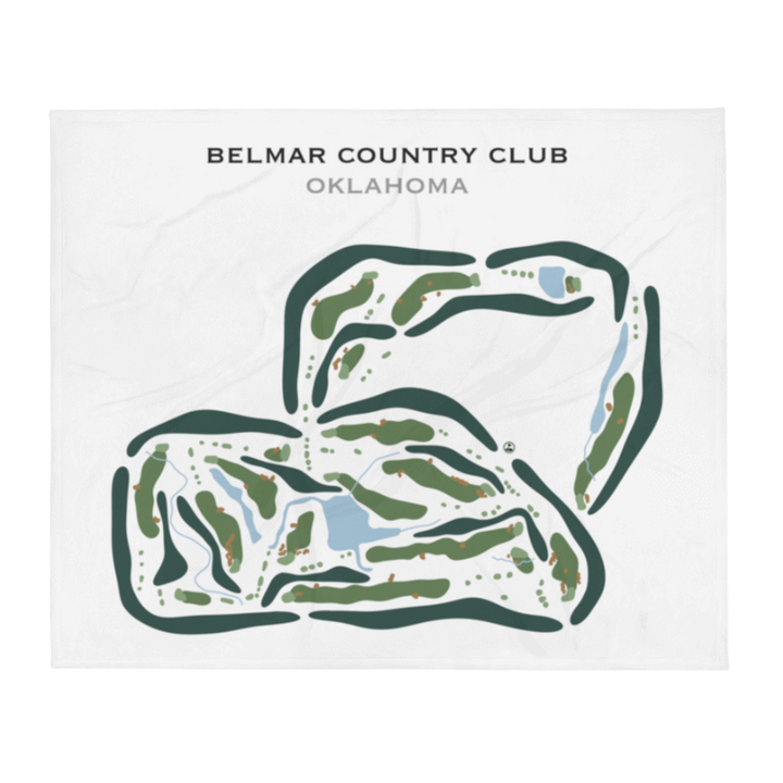 Belmar Country Club, Oklahoma - Printed Golf Courses