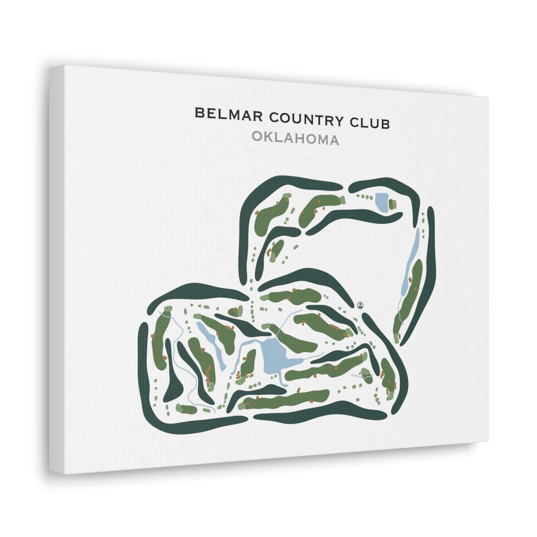 Belmar Country Club, Oklahoma - Printed Golf Courses