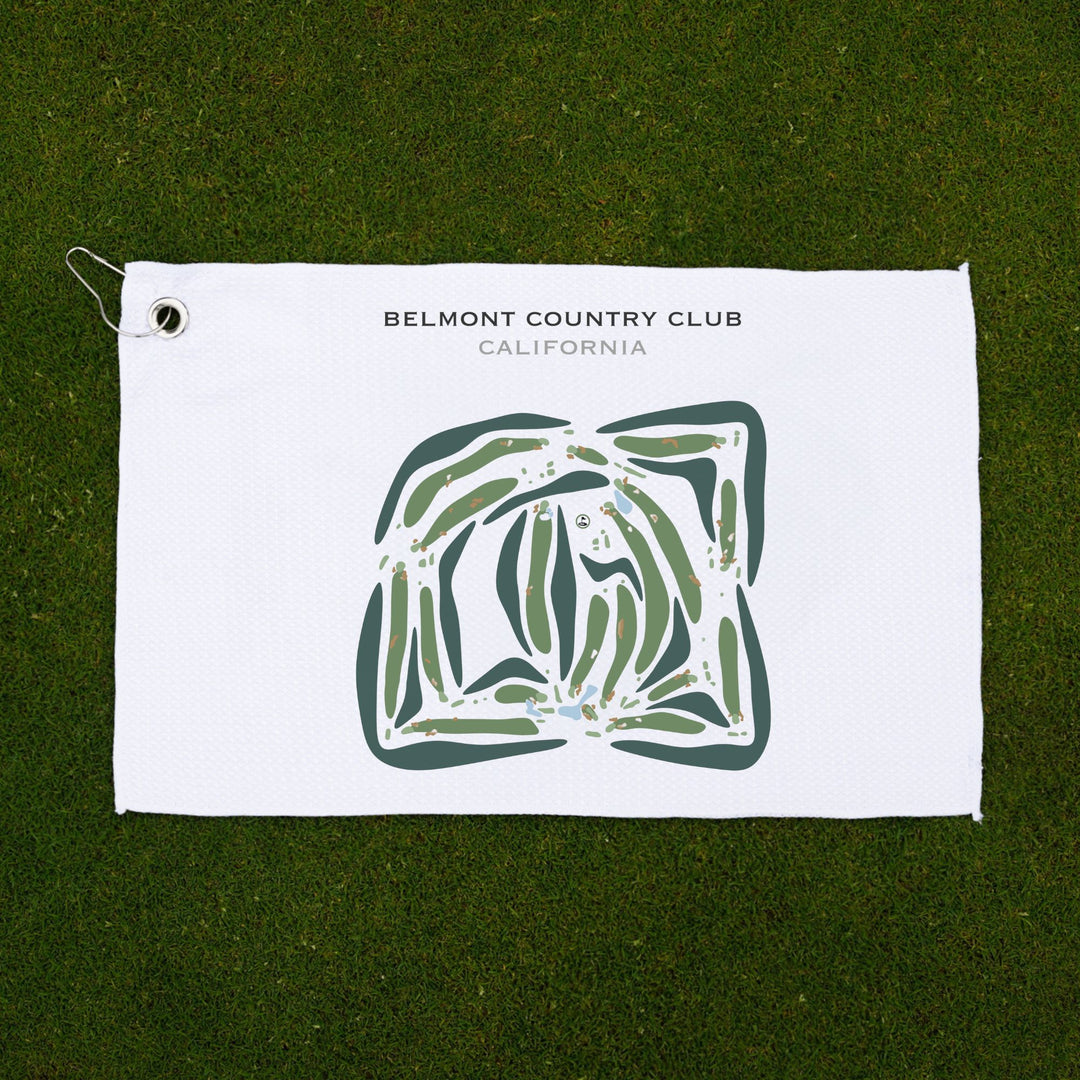 Belmont Country Club, California - Printed Golf Courses