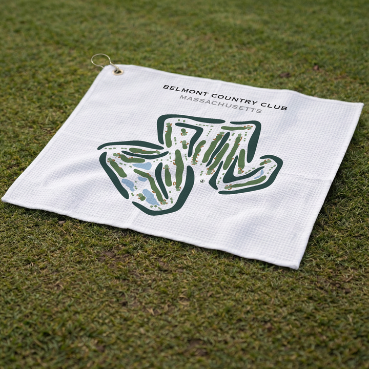 Belmont Country Club, Massachusetts - Printed Golf Course