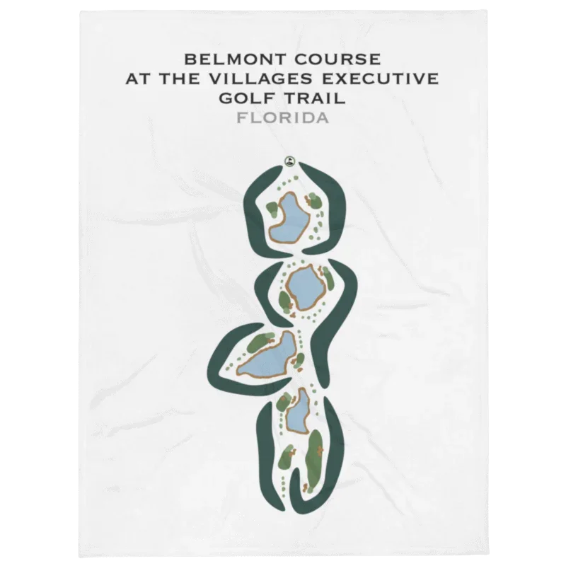 Belmont Course at The Villages Executive Golf Trail, Florida - Printed Golf Courses