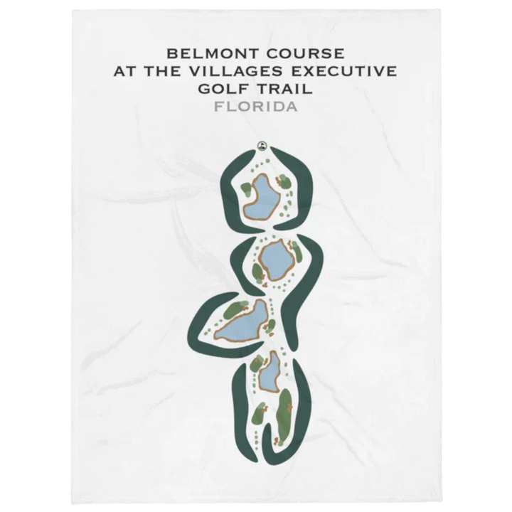 Belmont Course at The Villages Executive Golf Trail, Florida - Printed Golf Courses