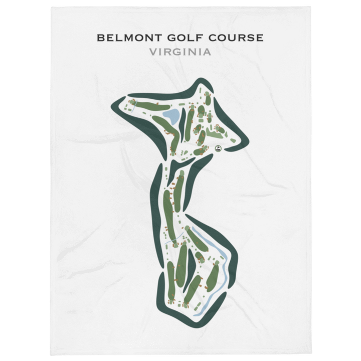 Belmont Golf Course, - Richmond, Virginia - Printed Golf Courses