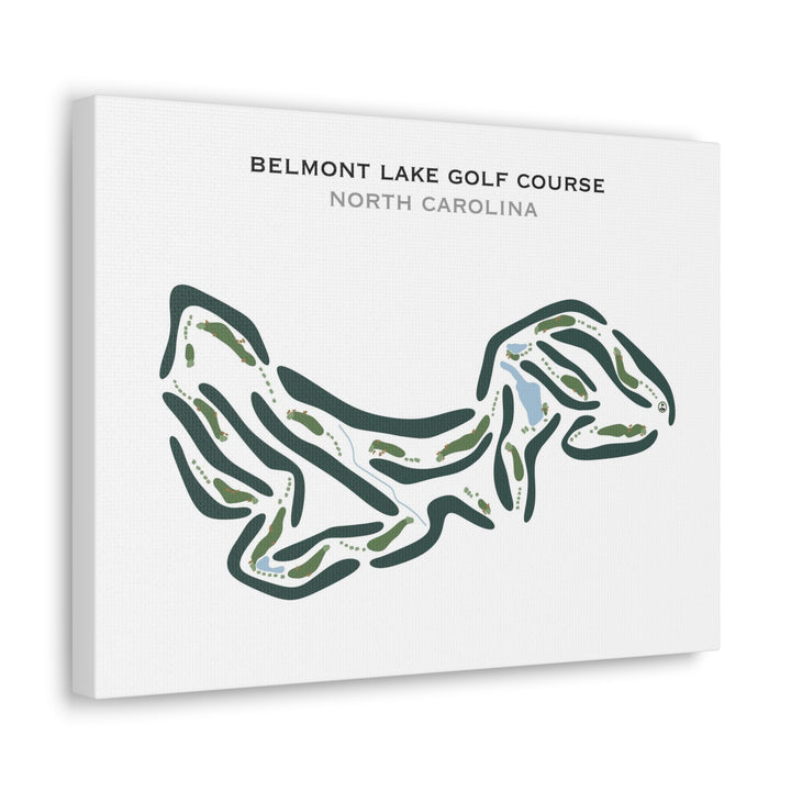 Belmont Lake Golf Course, North Carolina - Printed Golf Courses