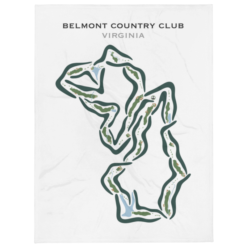 Belmont Country Club, Virginia - Printed Golf Courses