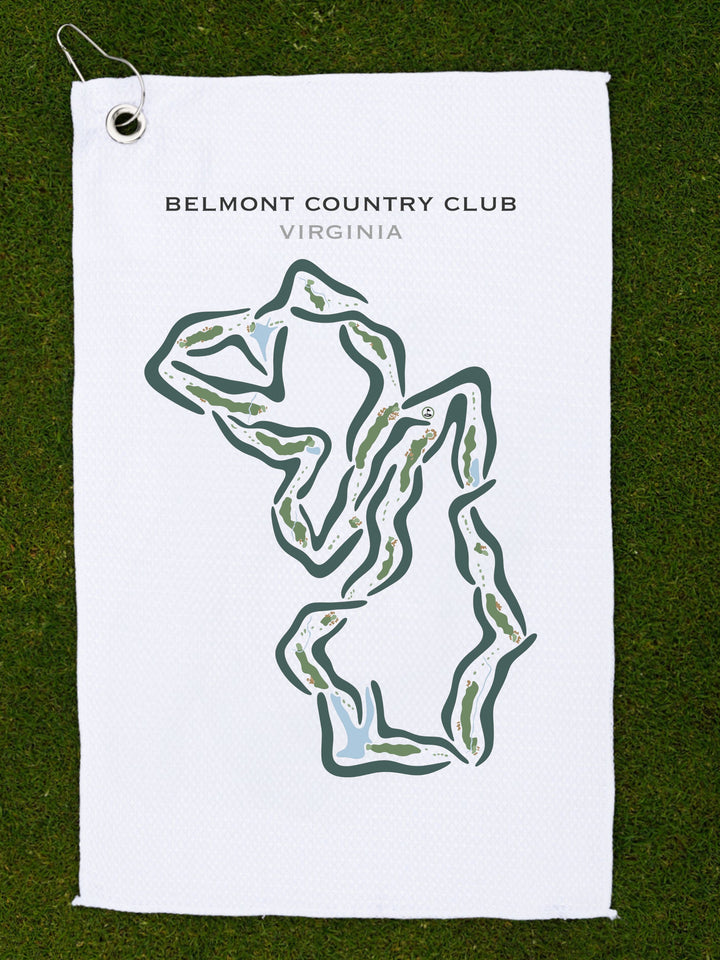 Belmont Country Club, Virginia - Printed Golf Courses