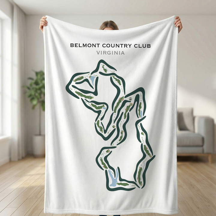 Belmont Country Club, Virginia - Printed Golf Courses