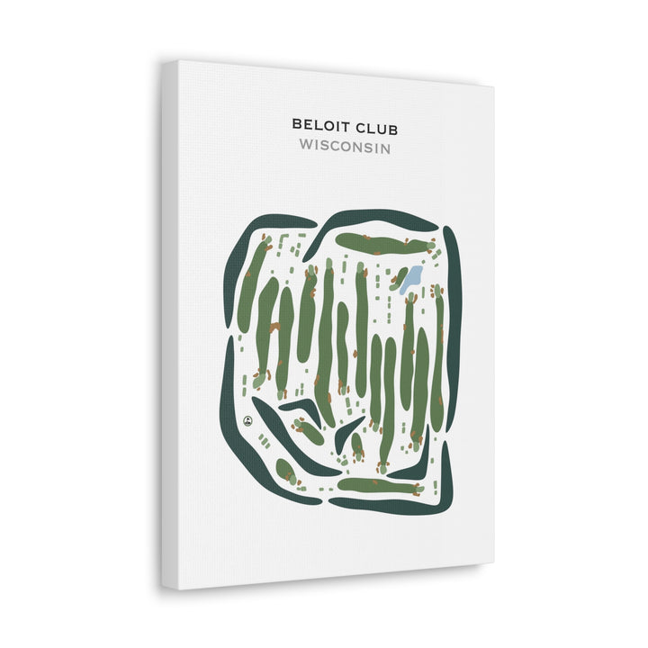 Beloit Club, Wisconsin - Printed Golf Courses