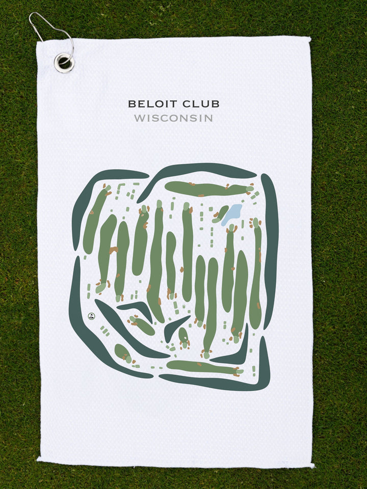 Beloit Club, Wisconsin - Printed Golf Courses