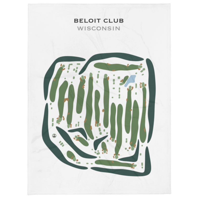 Beloit Club, Wisconsin - Printed Golf Courses