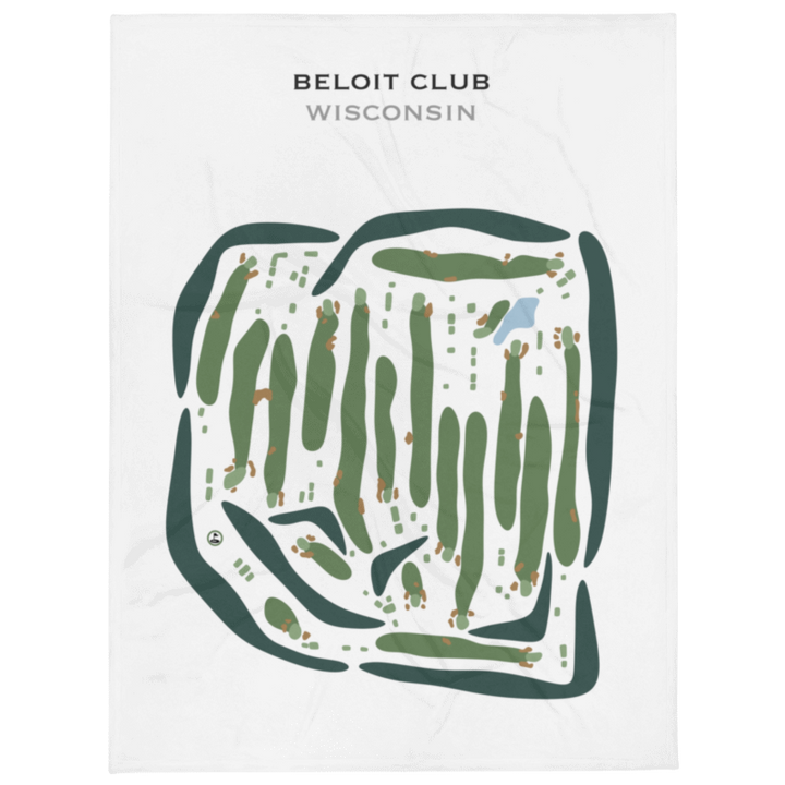 Beloit Club, Wisconsin - Printed Golf Courses