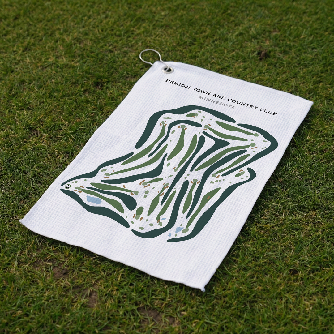 Bemidji Town and Country Club, Minnesota - Printed Golf Courses