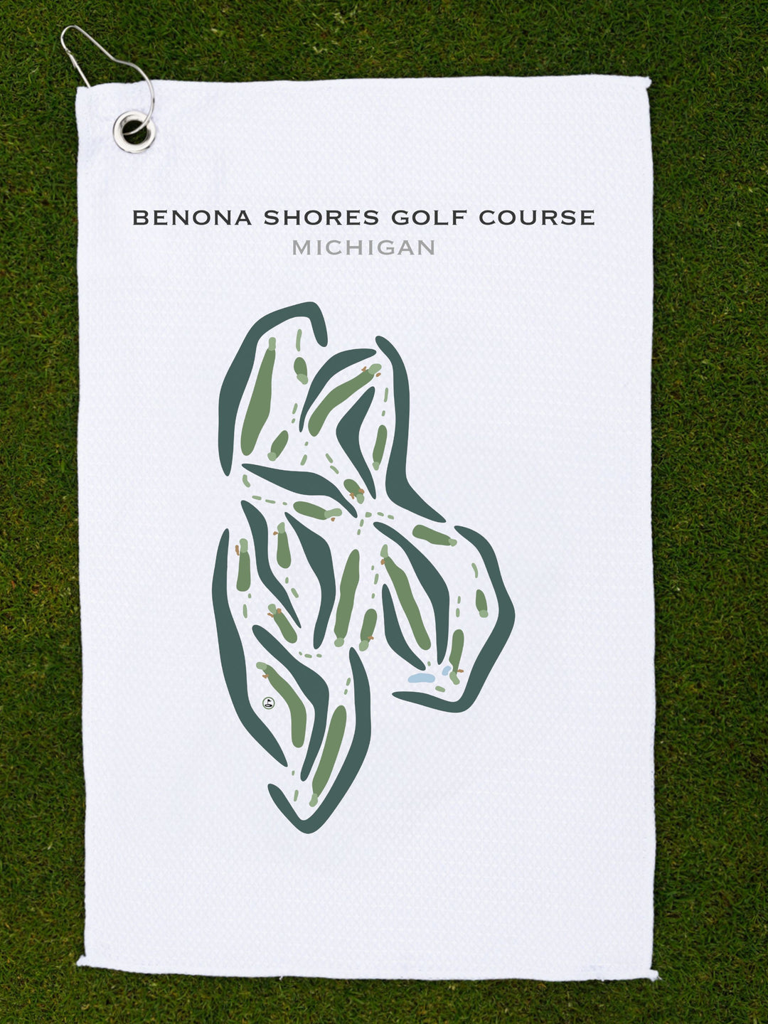 Benona Shores Golf Course, Michigan - Printed Golf Courses