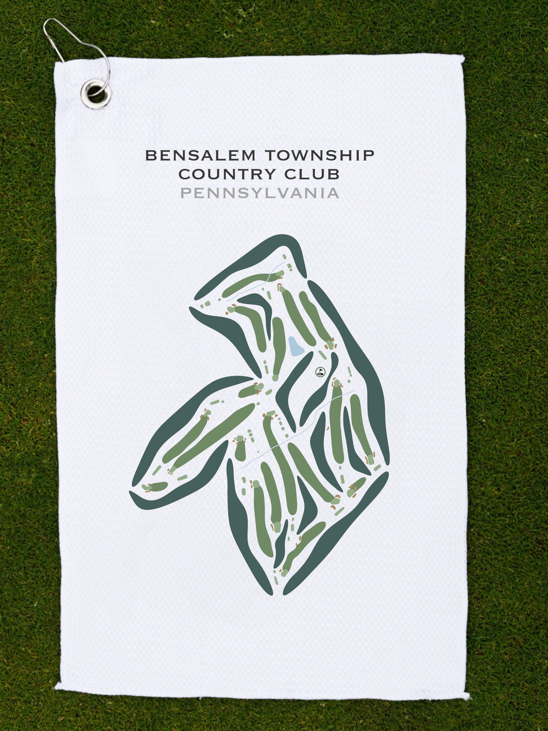 Bensalem Township Country Club, Pennsylvania - Printed Golf Courses