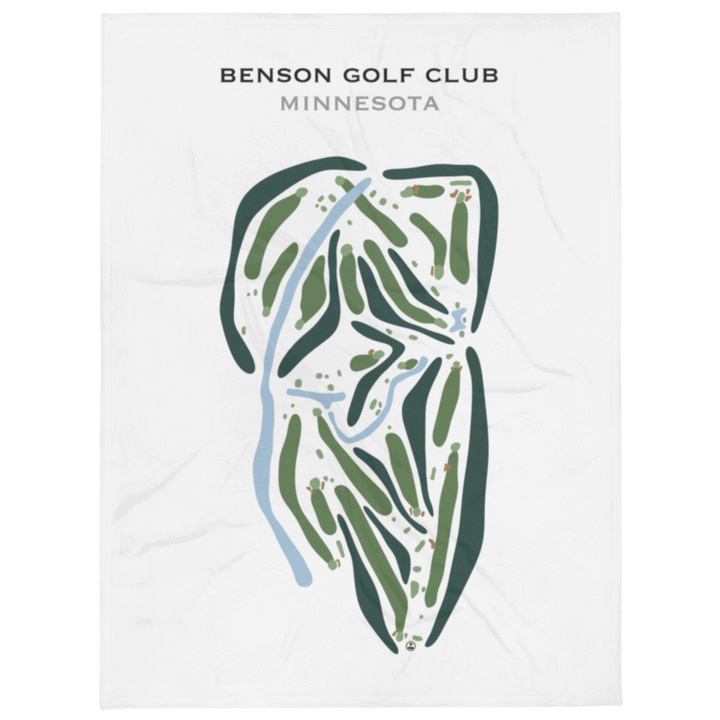 Benson Golf Club, Minnesota - Printed Golf Courses