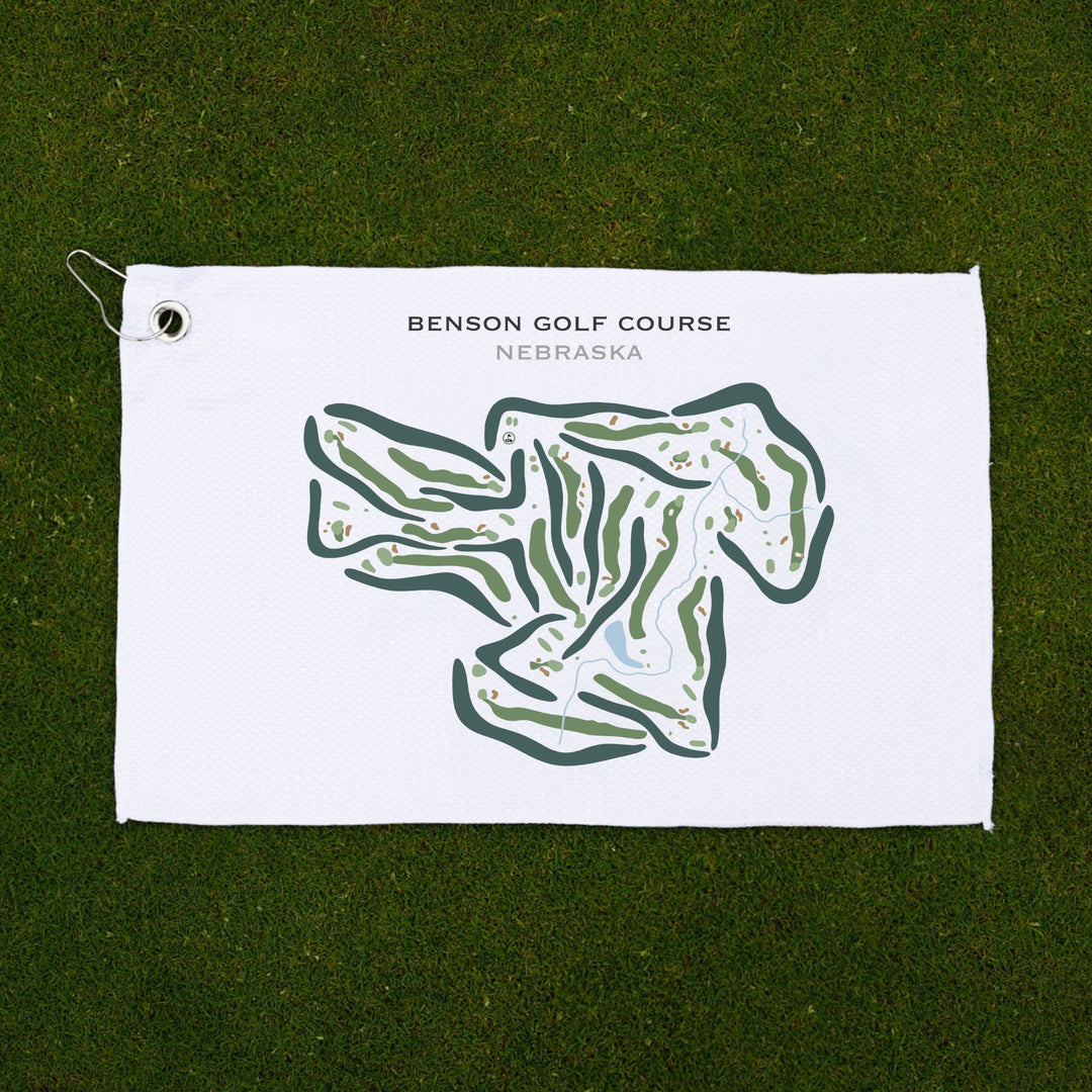 Benson Golf Course, Nebraska - Printed Golf Courses