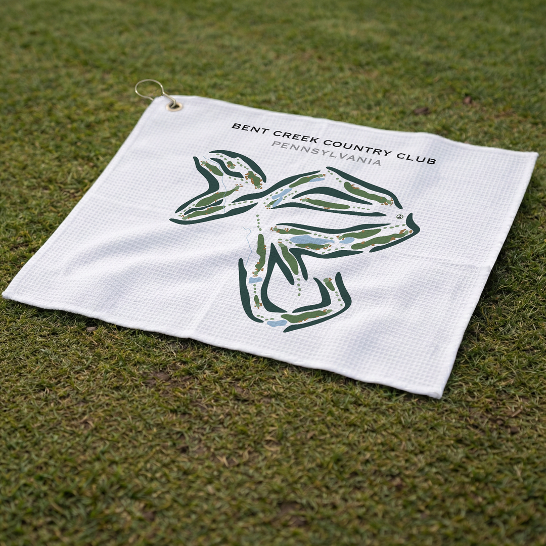 Bent Creek Country Club, Pennsylvania - Printed Golf Courses