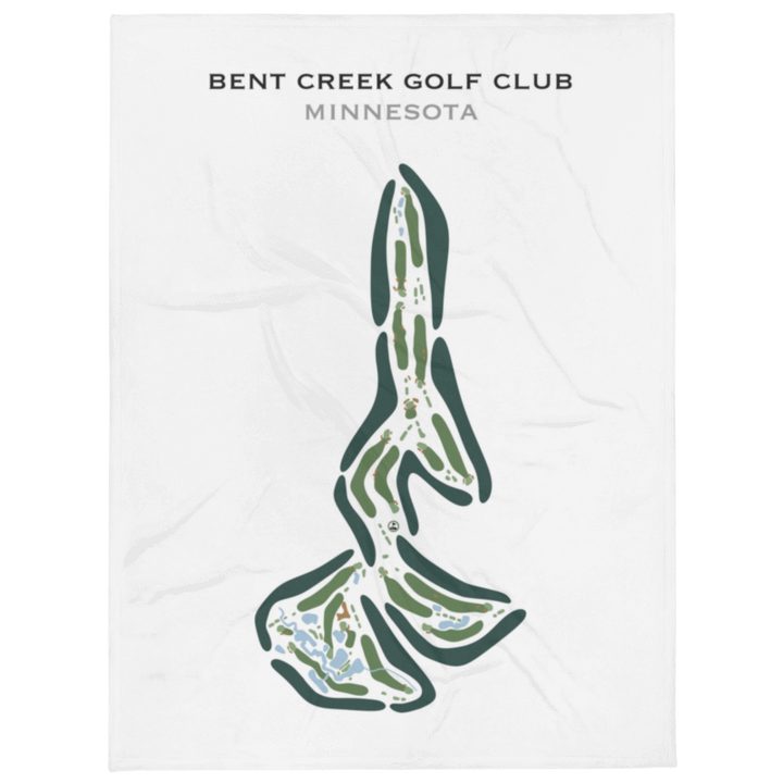 Bent Creek Golf Club, Minnesota - Printed Golf Courses