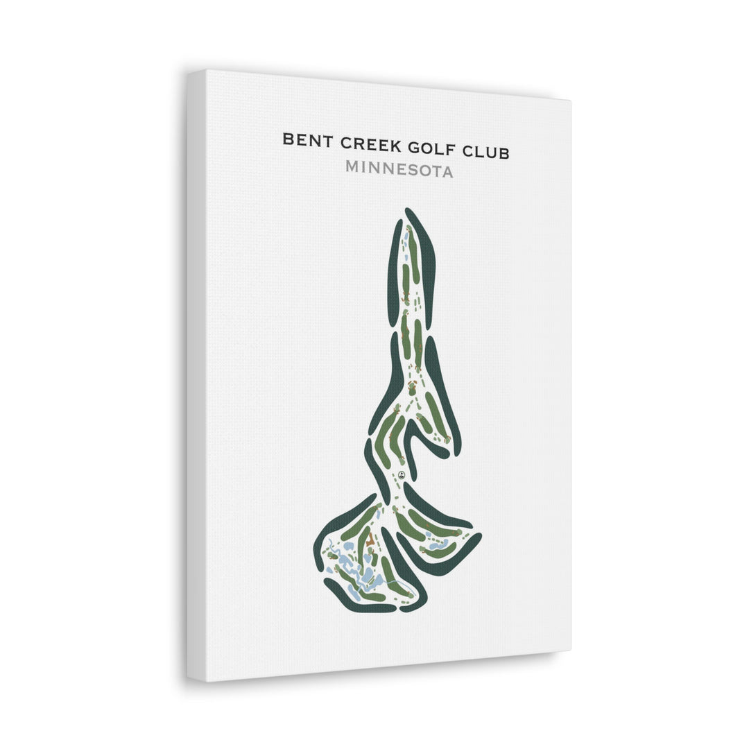 Bent Creek Golf Club, Minnesota - Printed Golf Courses