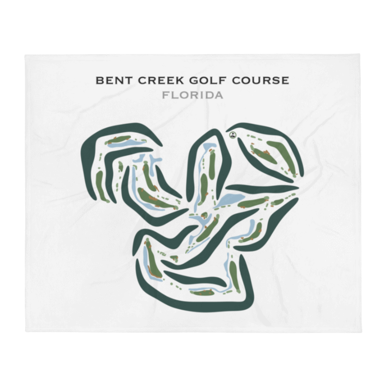 Bent Creek Golf Course, Florida - Printed Golf Courses