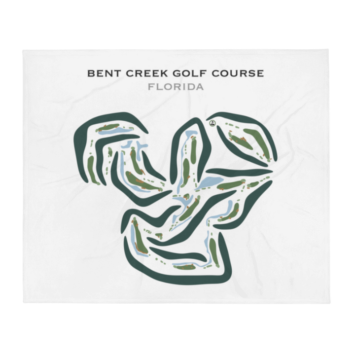 Bent Creek Golf Course, Florida - Printed Golf Courses