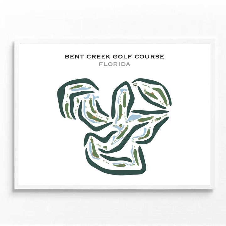 Bent Creek Golf Course, Florida - Printed Golf Courses