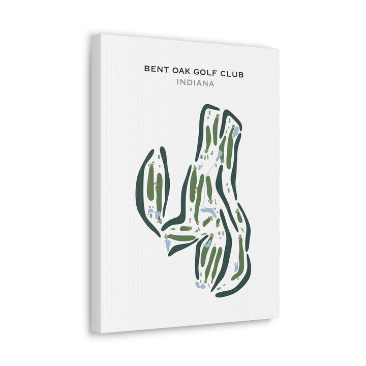 Bent Oak Golf Club, Indiana - Printed Golf Courses