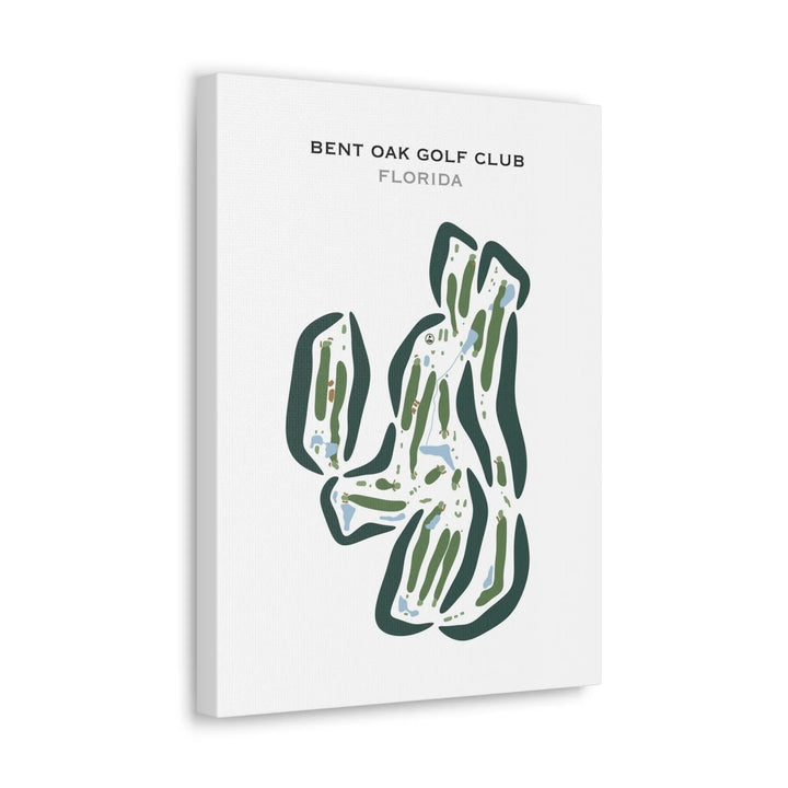 Bent Oak Golf Club, Florida - Printed Golf Courses