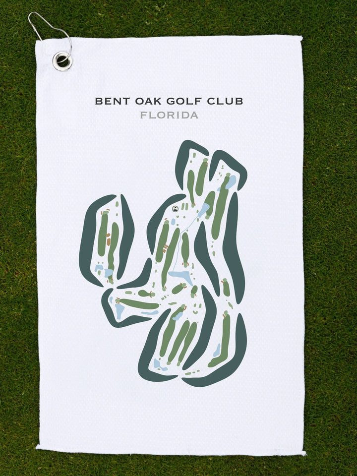 Bent Oak Golf Club, Florida - Printed Golf Courses