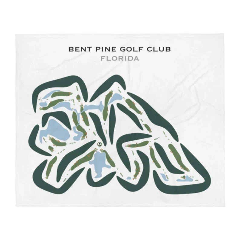 Bent Pine Golf Club, Florida - Printed Golf Courses