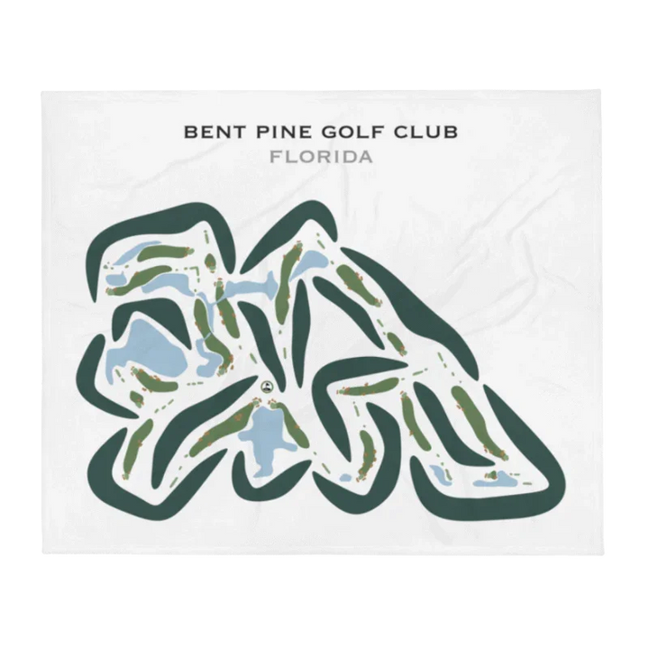 Bent Pine Golf Club, Florida - Printed Golf Courses