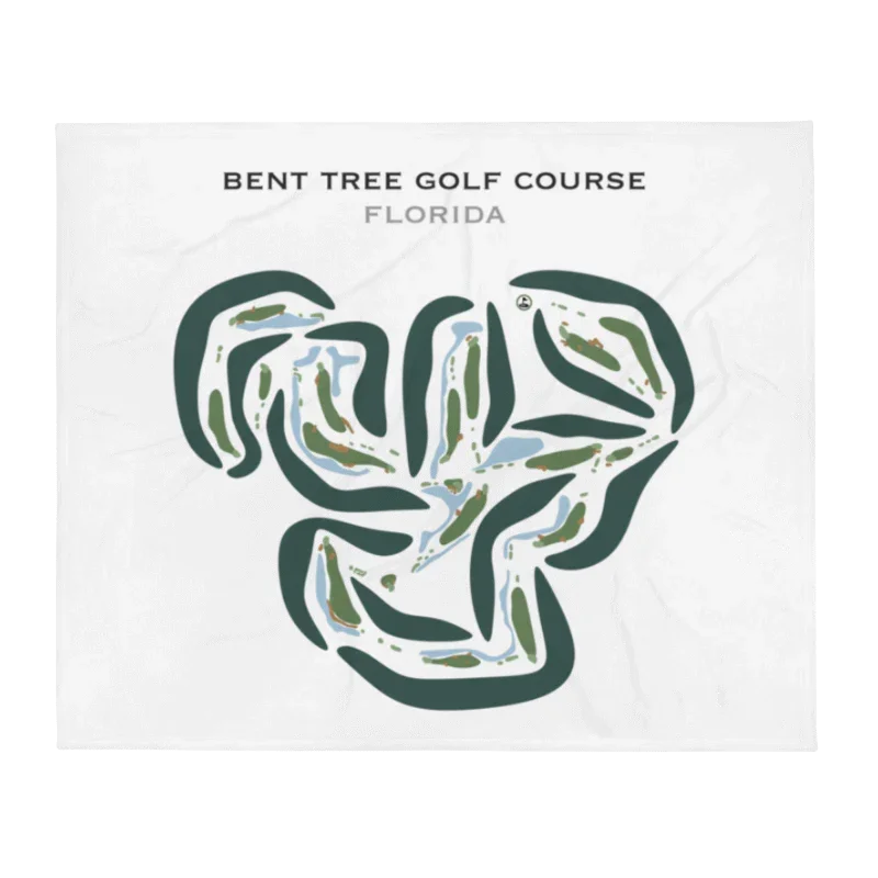 Bent Tree Golf Course, Florida - Printed Golf Courses