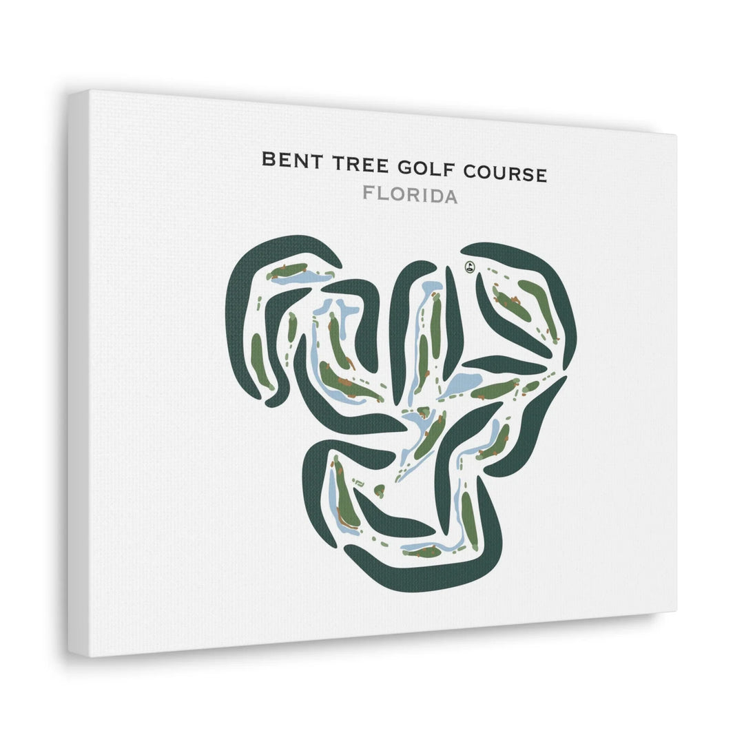 Bent Tree Golf Course, Florida - Printed Golf Courses