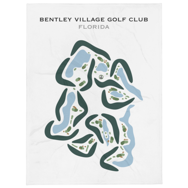 Bentley Village Golf Club, Florida - Printed Golf Courses