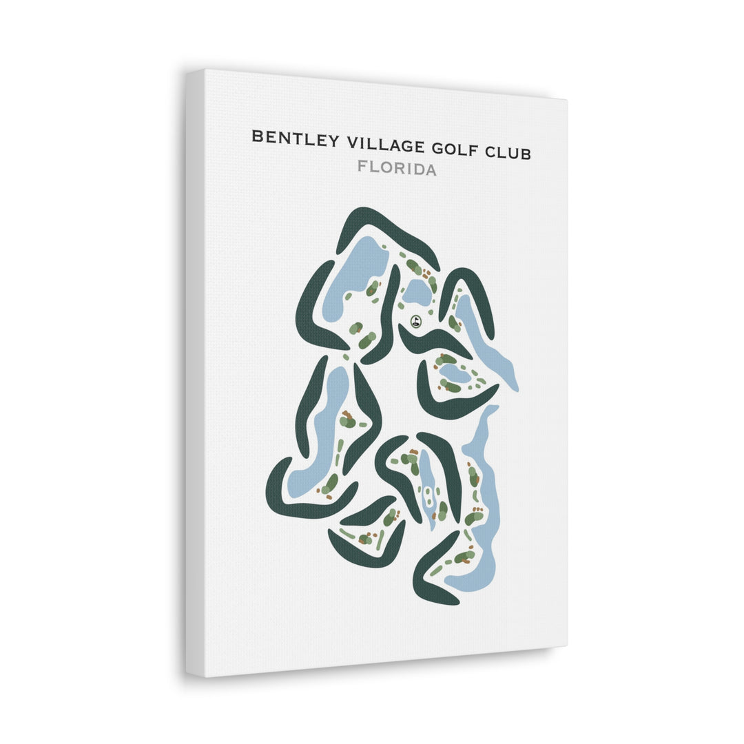Bentley Village Golf Club, Florida - Printed Golf Courses