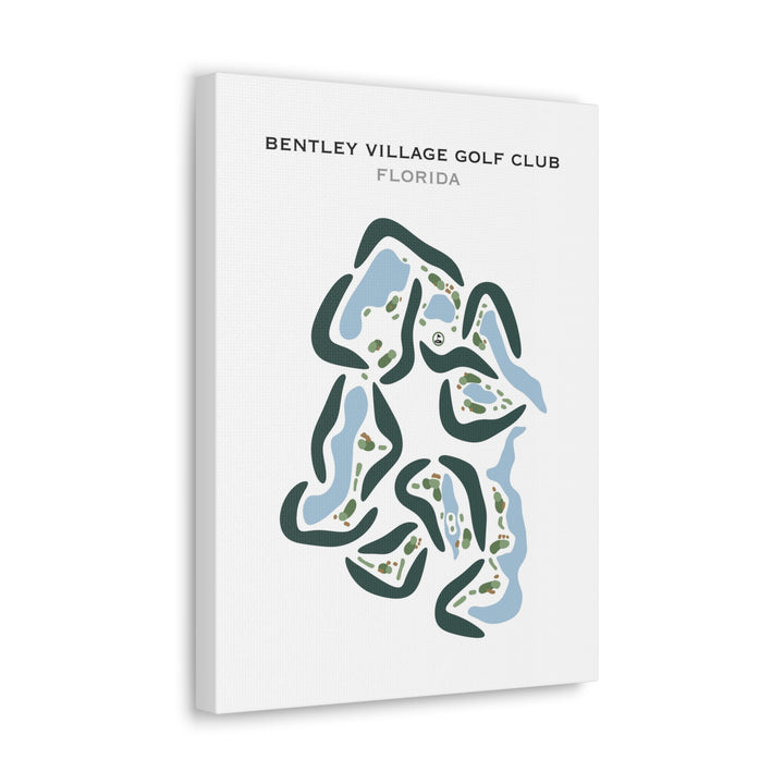 Bentley Village Golf Club, Florida - Printed Golf Courses