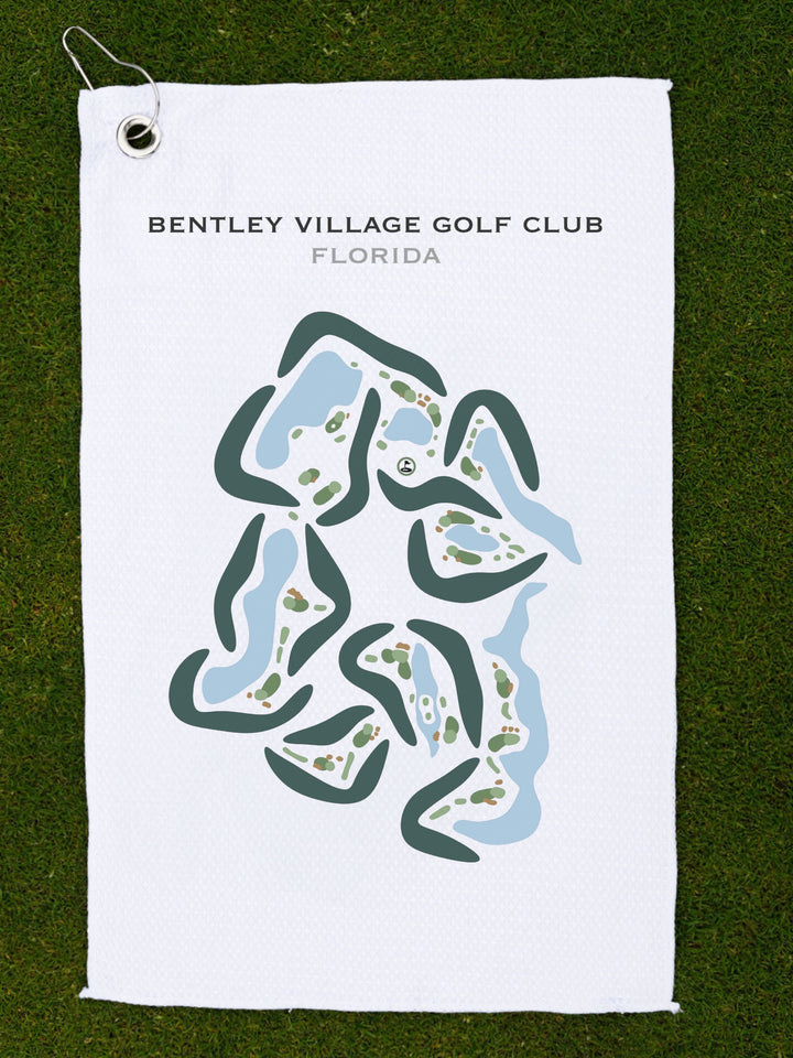 Bentley Village Golf Club, Florida - Printed Golf Courses