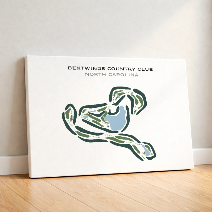 Bentwinds Country Club, North Carolina - Printed Golf Courses