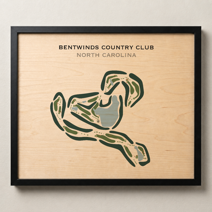 Bentwinds Country Club, North Carolina - Printed Golf Courses