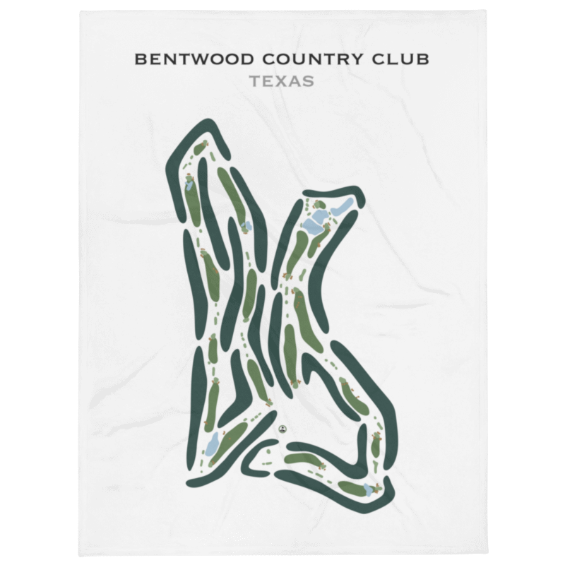 Bentwood Country Club, Texas - Printed Golf Courses