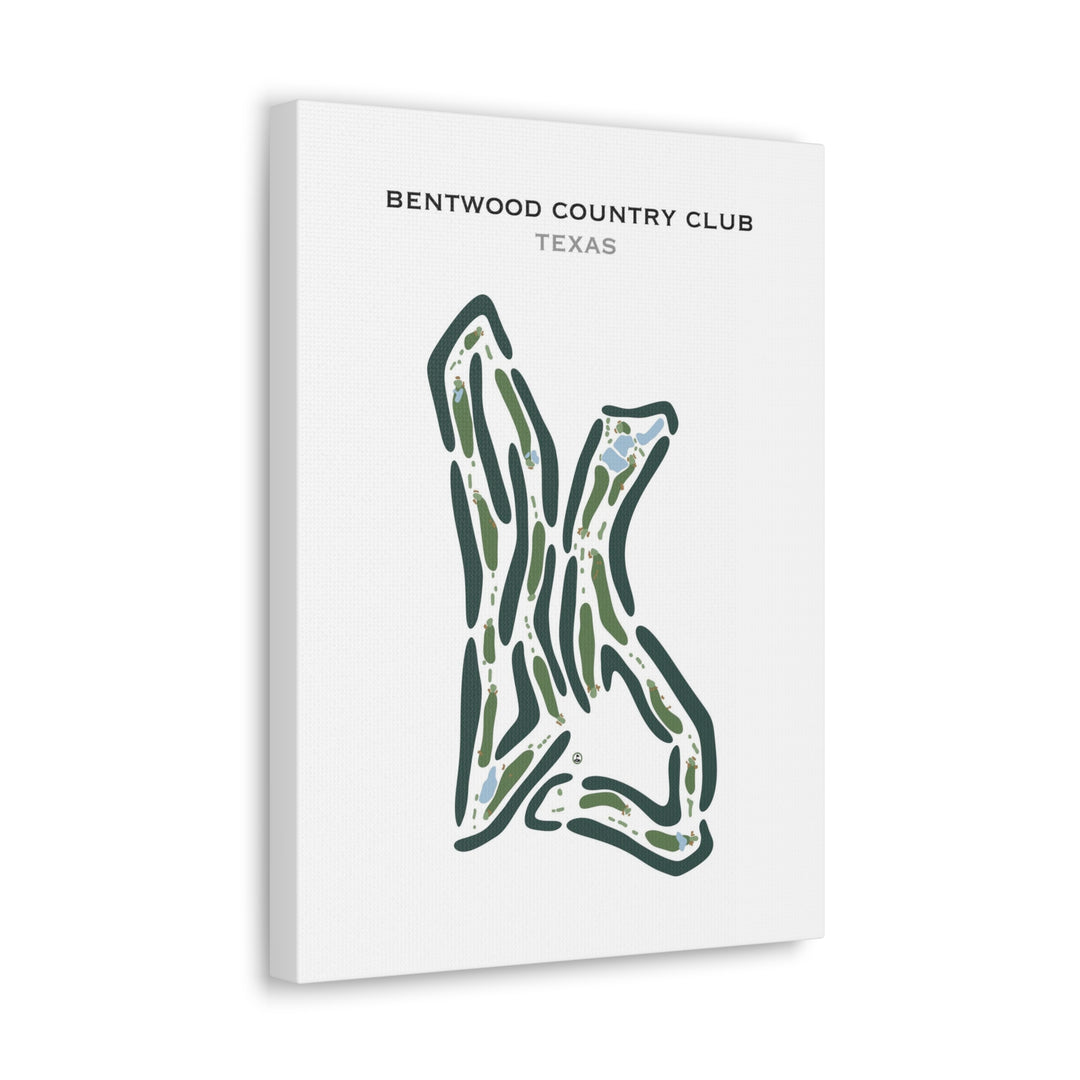 Bentwood Country Club, Texas - Printed Golf Courses