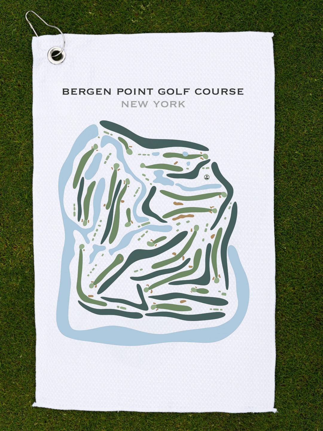 Bergen Point Golf Course, New York - Printed Golf Courses