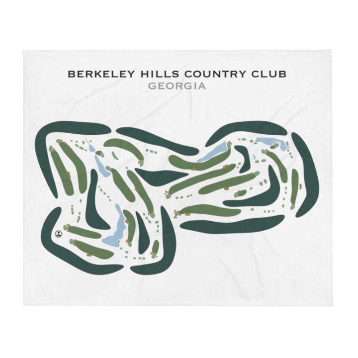 Berkeley Hills Country Club, Georgia - Printed Golf Courses
