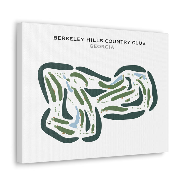 Berkeley Hills Country Club, Georgia - Printed Golf Courses