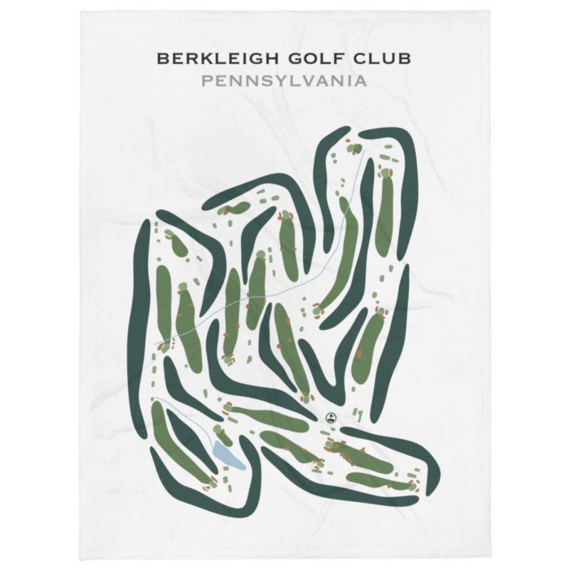 Berkleigh Golf Club, Pennsylvania - Printed Golf Courses