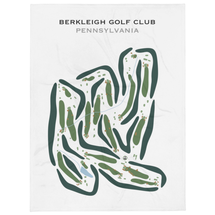 Berkleigh Golf Club, Pennsylvania - Printed Golf Courses