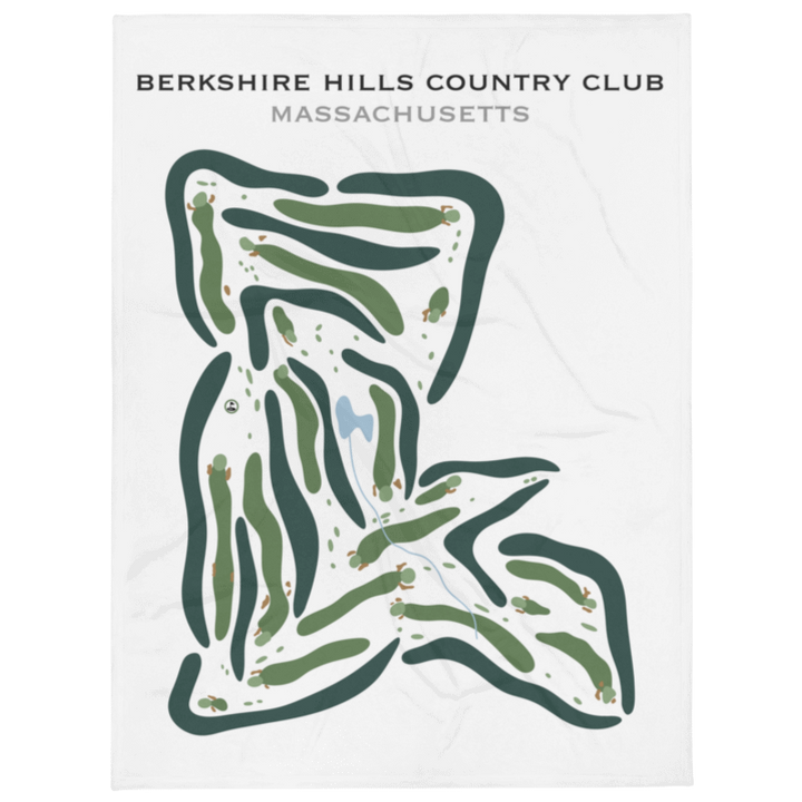 Berkshire Hills Country Club, Massachusetts - Printed Golf Courses