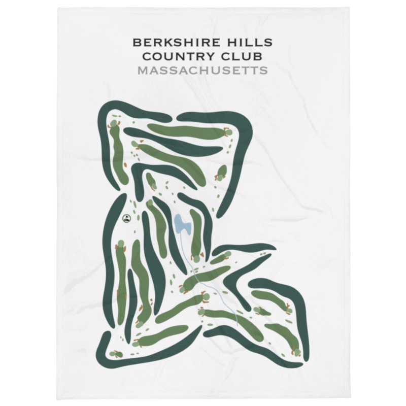 Berkshire Hills Country Club, Massachusetts - Printed Golf Courses