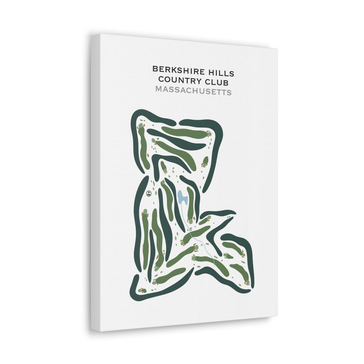 Berkshire Hills Country Club, Massachusetts - Printed Golf Courses